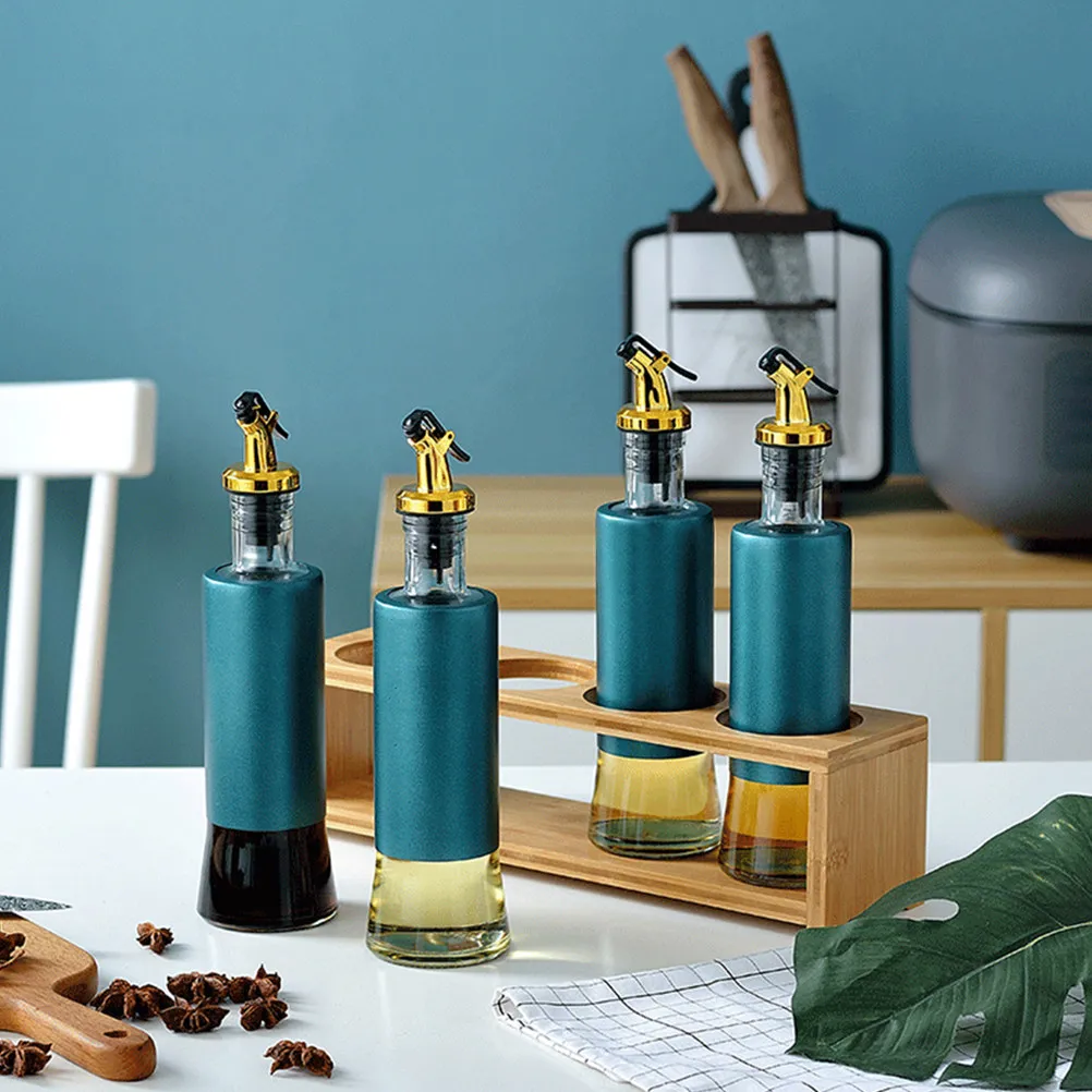 10 Tapones de Botella de Aceite Tipo Prensa con Diseño en Espiral, Boquilla Antiderrames para Cocinar, Vino, Salsa de Soja, Vinagre, Aceite de Oliva, Vino Tinto