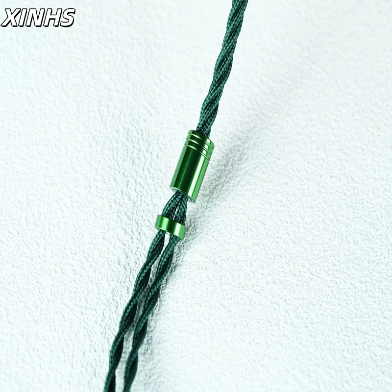 XINHS F08 Mo Yu IEM Upgrade-Kabel | 5N versilbertes, sauerstofffreies Kupfer (OFC) aus Taiwan – Detail 3