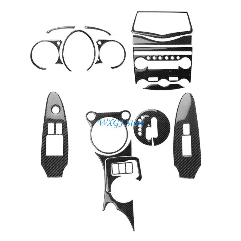 

37JE Complete Set of 17 Interior Accessories Interior Trim Kits Fitting for 370Z