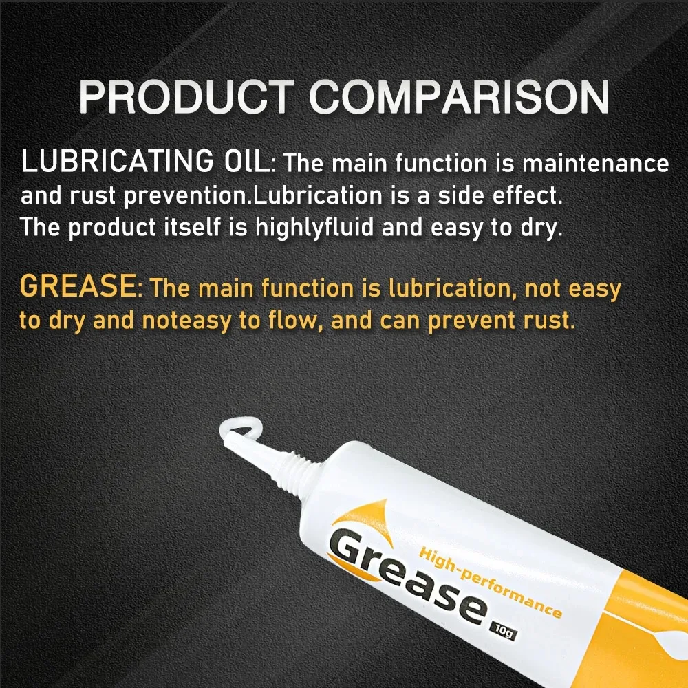 3D Printer Gear Grease Lube Reduce Noise Good Lubrication Effect Lubricating Oil for Bambulab X1c P1S P1P Ender3 Guide Rail