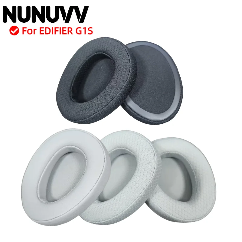 

NUNUVV Replacement Earpads Cushion For EDIFIER G1S Headphones Memory Sponge Sleeves Cover Case Repair Parts
