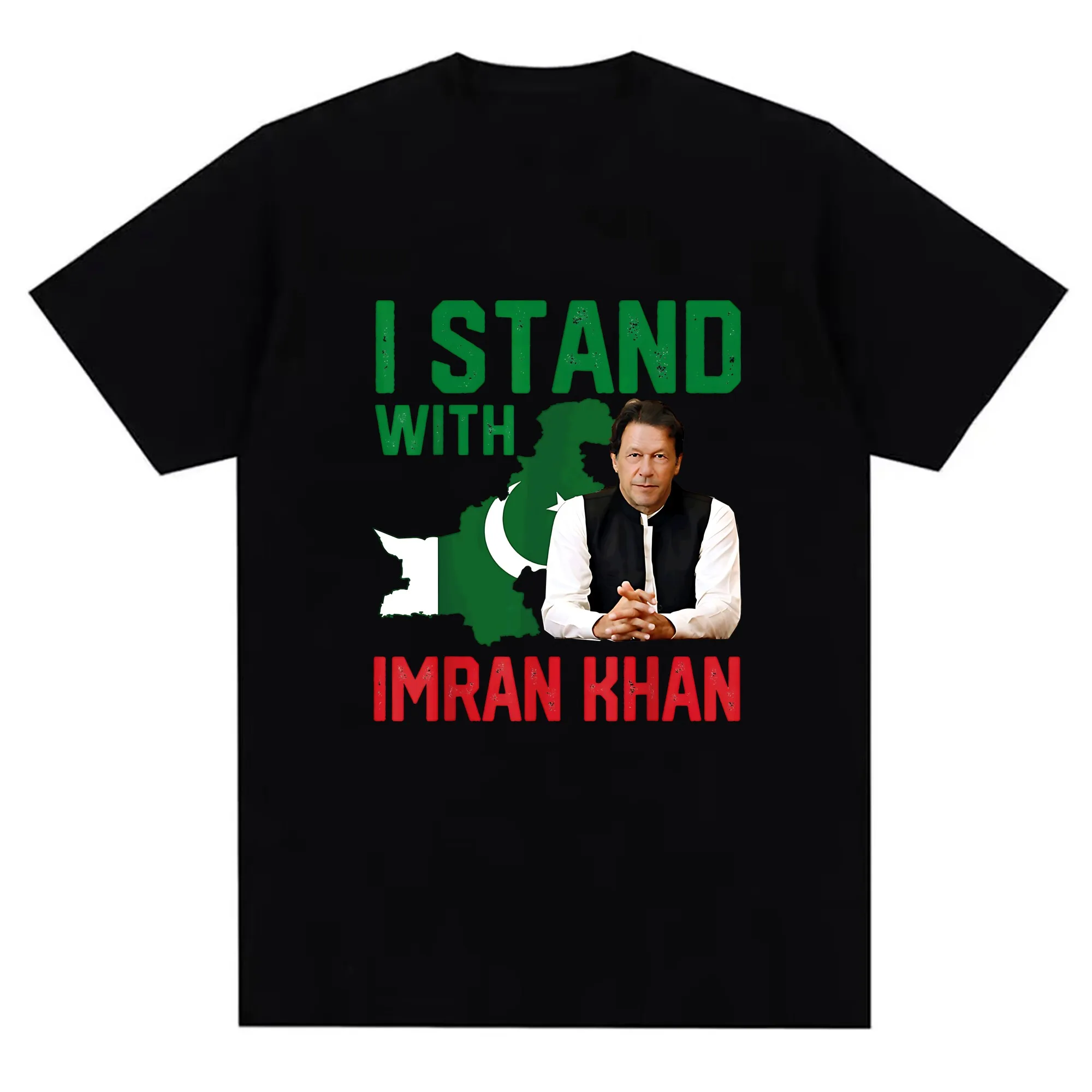 جديد وصول أزياء الرجال المطبوعة قصيرة الأكمام تي شيرت باكستان خريطة تصميم 100% القطن مريحة للتنفس لباس غير رسمي العصرية #3