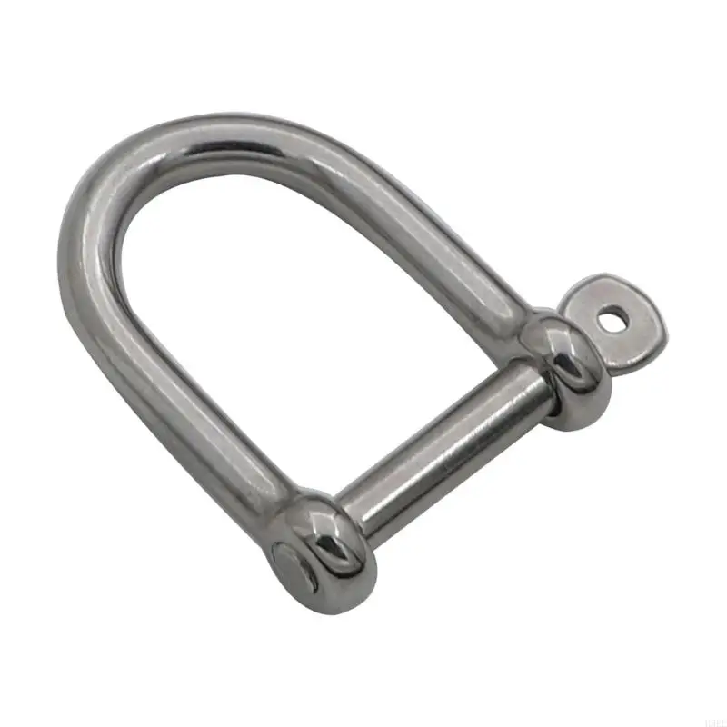 Boat Hardware Broad D Frame, Stainless Steel with Removable Pin, 1/2