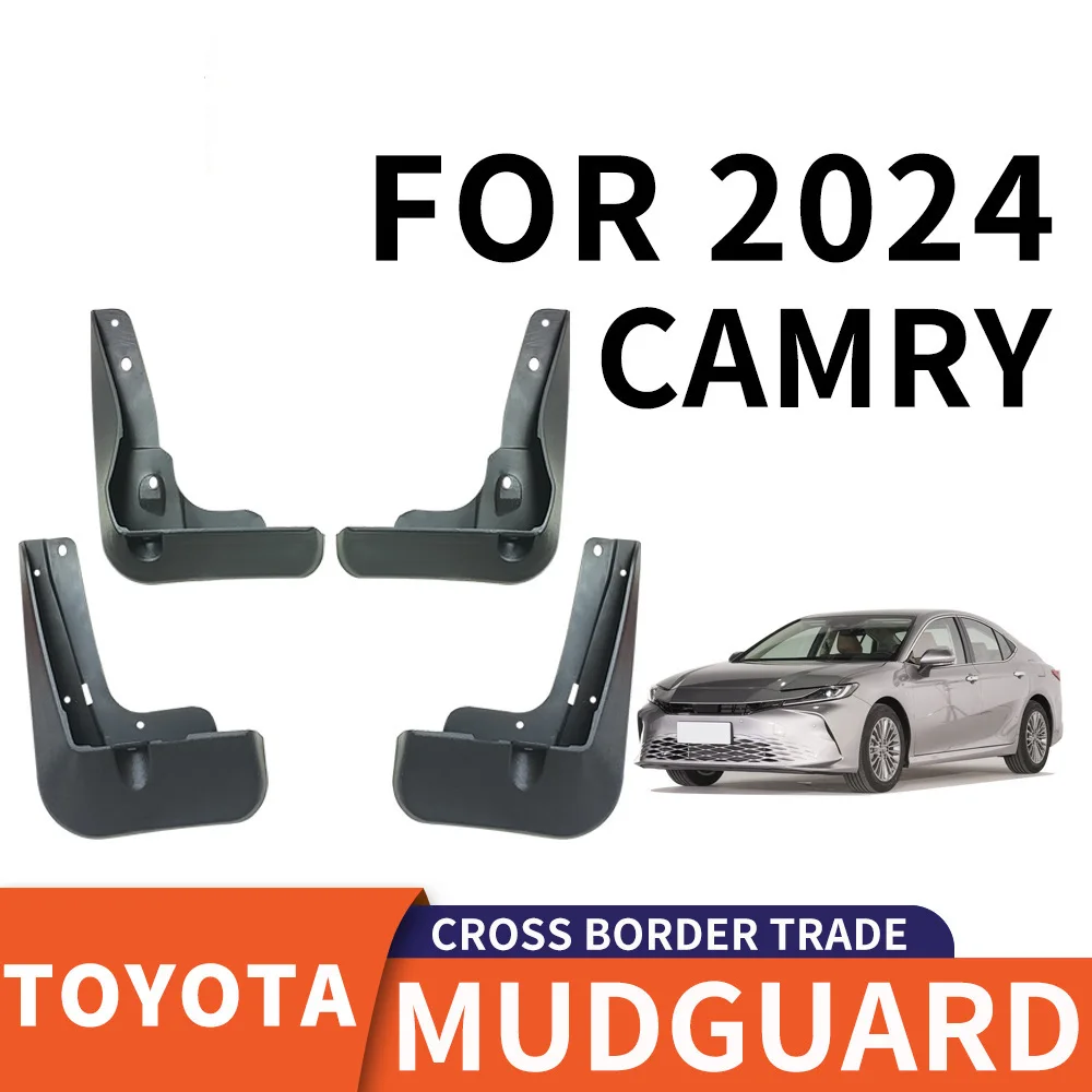 

For 2024 TOYOTA Camry Car tire mudguard,Mudflaps Front Rear Flares Splash Guards Cover Car Accessoie