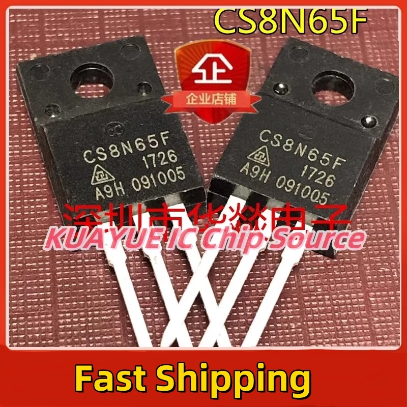 10PCS-30PCS   CS8N65F  TO-220F    Fast Shipping Quality Guarantee