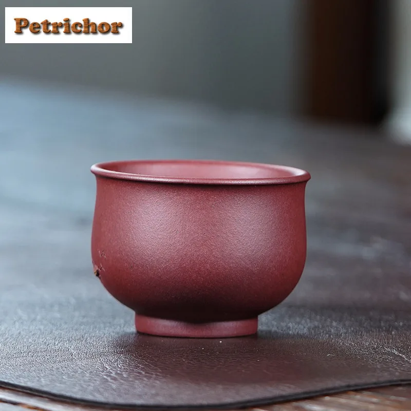 130ml Yixing Purple Clay Seedpod Of The Lotus Teacup Luxury Tea Bowl Tea Cup Set Tea-tasting Personal Cup Jianzhan Master Cups