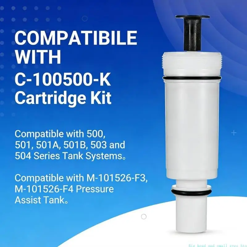 581C C-100500-K Flush Valves Cartridge for Worn Bathroom Faucet Repair Use Case Part