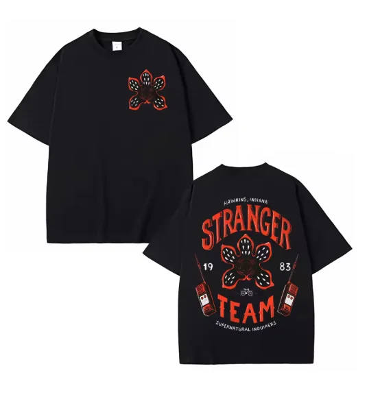 

Футболка американского сериала Eddie Munson Demogorgon Cannibal Flower Monster с графическим принтом, мужские и женские винтажные футболки, топ