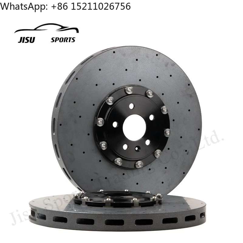 

Drilled Carbon Ceramic Disc Original Replace for nissan Patrol Y61 Carbon Fiber 370z bmw toyota Panamera 971 porsche 991