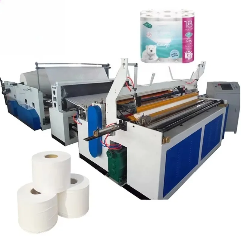 Automatic Industrial Paper Machine Paper Production Equipment High Capacity Manufacturing Line
