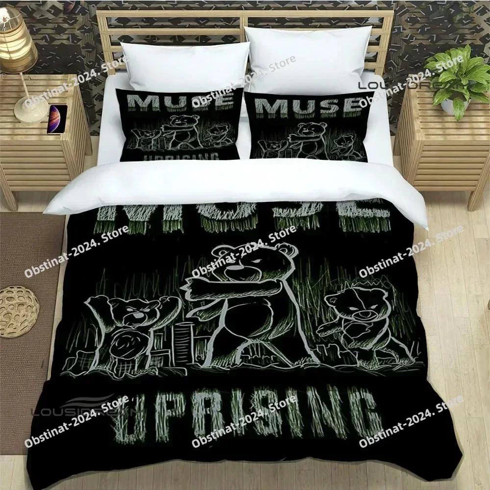 

Rock band Muse printed Bedding Sets exquisite supplies set duvet cover bed comforter set bedding set luxury birthday gift