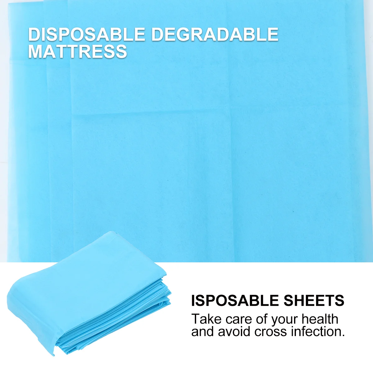 10 STKS 175x75 CM Verdikte Eenmalige Beddengoed Lakens Afbreekbaar Bed Cover Nonwoven Beddengoed Benodigdheden voor Reizen SPA (Roze)