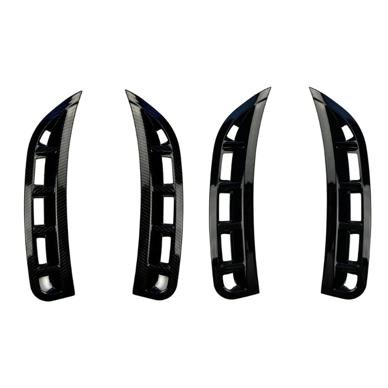 ABS Front Bumper Trim Pair with Matching Left and Right Exterior Accents for W167 Model-Specific Appearance Update 68UF