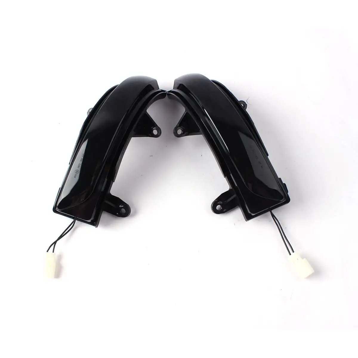 جديد 2x LED ديناميكية بدوره مصباح إشارة الجانب الجناح مرآة الرؤية الخلفية مصابيح مؤشر لتويوتا لاند كروزر FJ200 LC200 / برادو FJ150