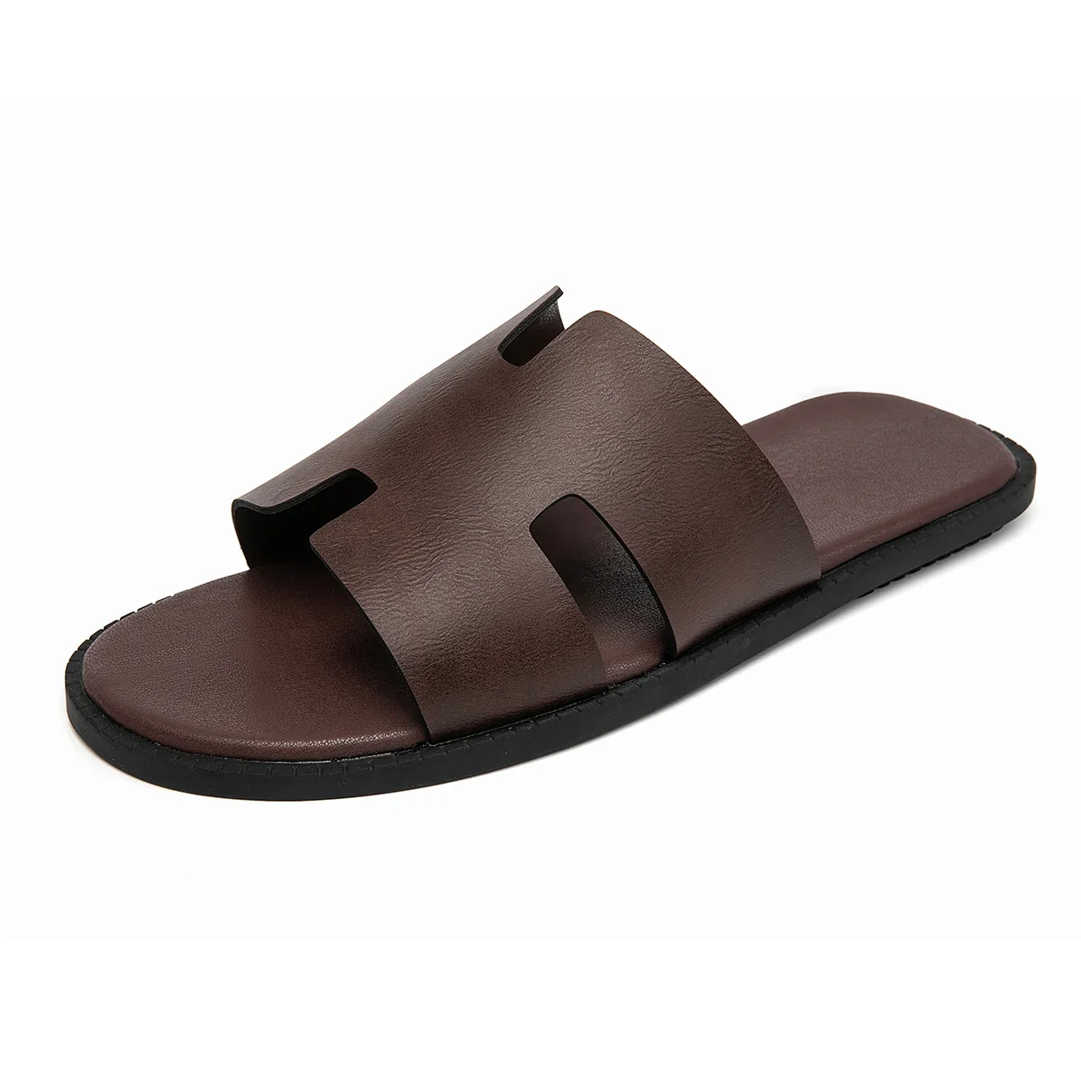Neue Herren-Alltagsschuhe, Badezimmer- und Outdoor-Freizeitsandalen, rutschfest und verschleißfest, leichte, coole Herren-Slipper. – Detail 13