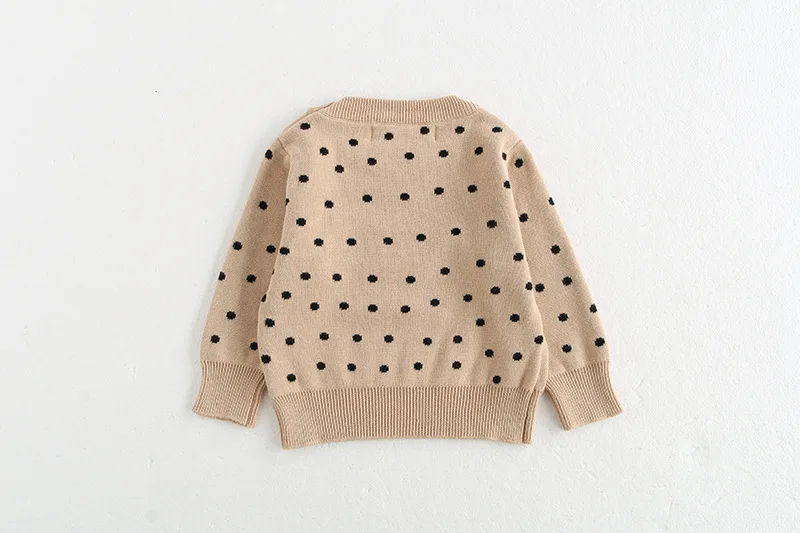 Klassisches Frühlings-Baby-Sweatshirt mit Schulterschnalle, 0–3 Jahre, gestreifter Strickpullover für Kleinkinder, Mädchen und Jungen, lockere Basis, Tops, Pullover – Detail 26
