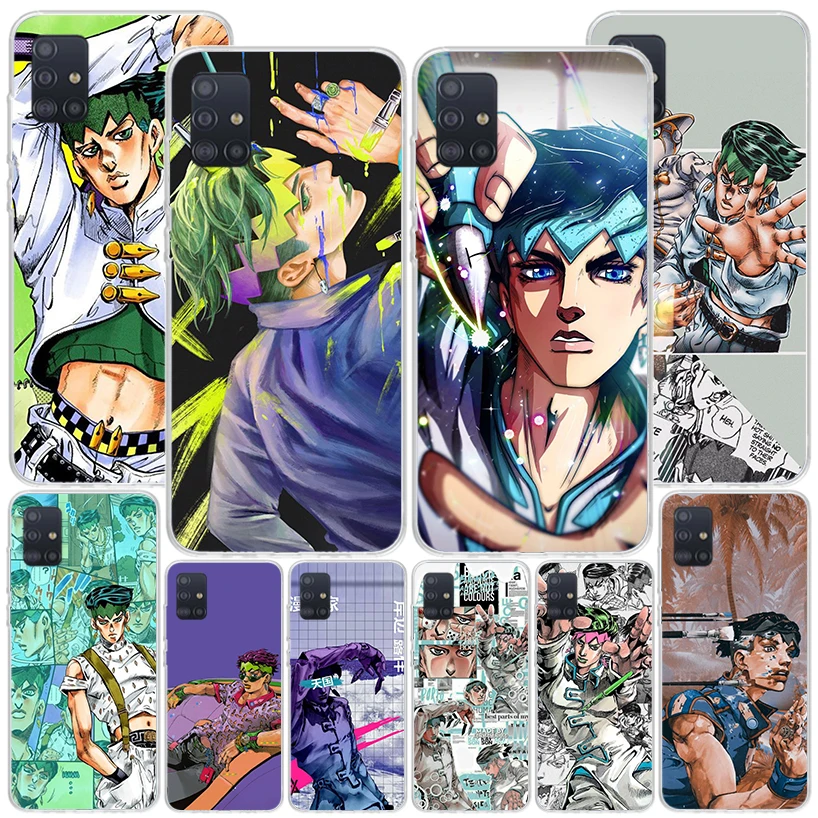 JoJo's Bizarre Adventure Rohan Kishibe Phone Case For Samsung Galaxy A51 A41 A31 A21S A11 A71 A50 A70 A40 A30 A20S A10E A10S A6