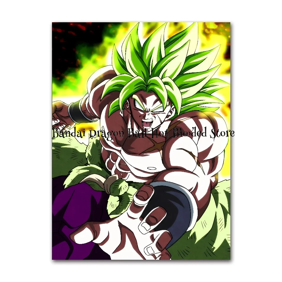 Decoratieve Schilderijen Japan Dragon Ball Anime Personages Broly Hd Poster Huisdecoratie Schilderij Kinderen Cadeau Verjaardagscadeaus