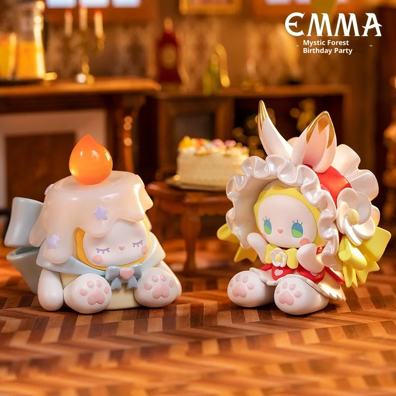 صندوق أعمى من سلسلة إيما سيكريت فورست - زخرفة مكتب لطيفة على شكل شخصية الحركة للفتيات هدية غامضة مفاجئة