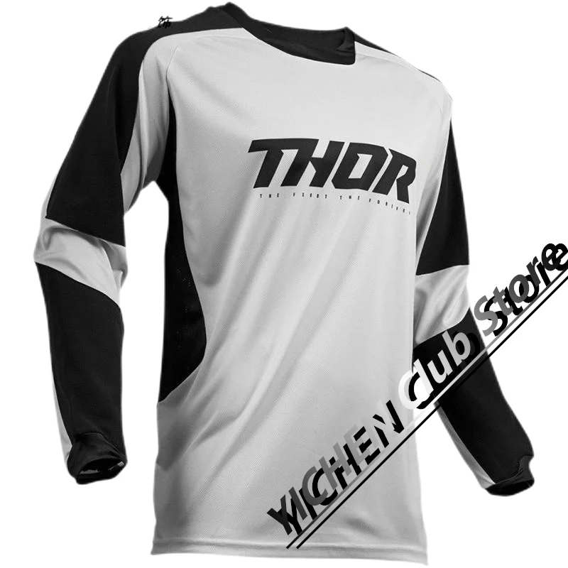 Motorcycle THOR Downhill Suit Sport Motorcycle Sunscreen Cycling Suit Long-Sleeved Quick-Drying Men’s And Women’s T-Shirt