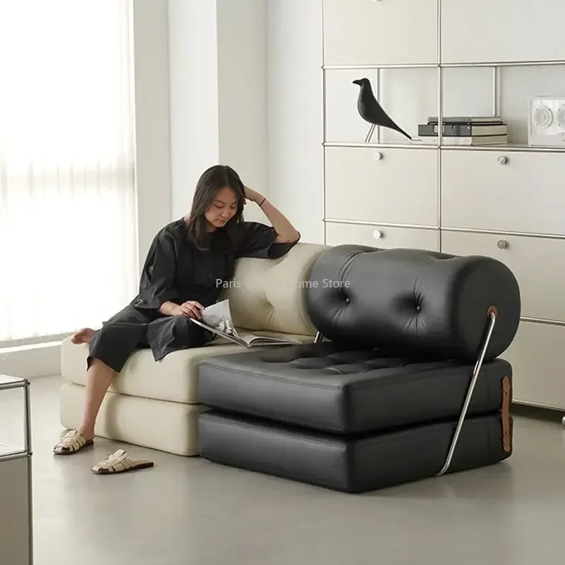 Modern Folding Sofa Bed Multifunctional Living Room Sofas Relaxing Sofa Chair Comfortable Individual Reclining Chairs Furniture