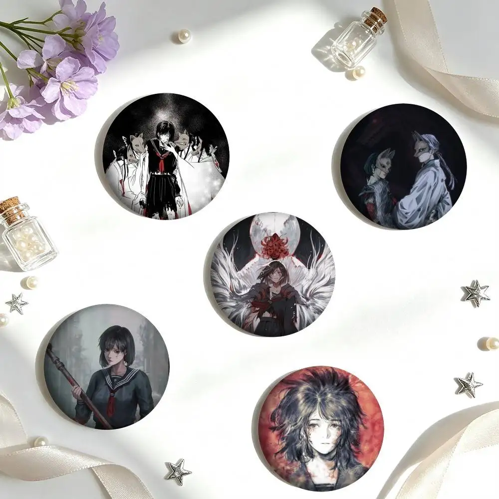 G-Game Hinako Shimizu Silent H-Hill 25mm 32mm 44mm 58mm 75mm Brooches Badges Pins for Accessories Gift