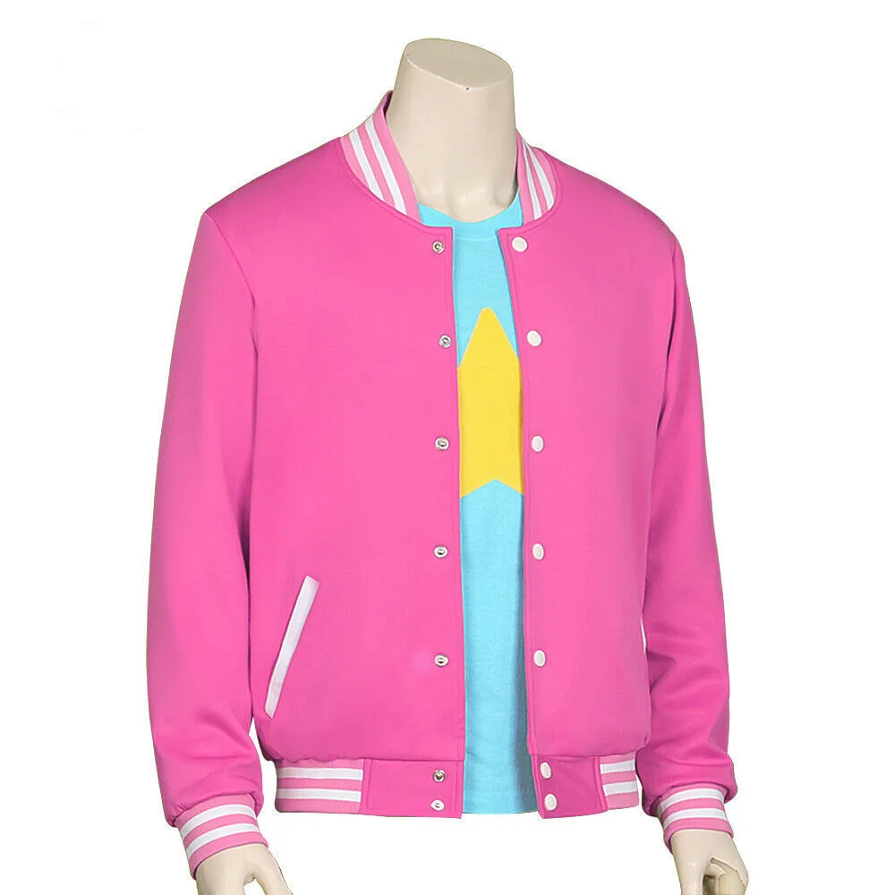 New Universe Steven Universe Quartz Anime Jacket Sweater Coat Blue T-shirt Pink Coat Cosplay Costume Suit Halloween Party Women