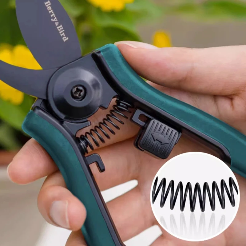 Multifunctional Pruner Garden Scissors Professional Sharp Bypass Pruning Shears Tree Trimmers Secateurs Hand Clippers for Garden