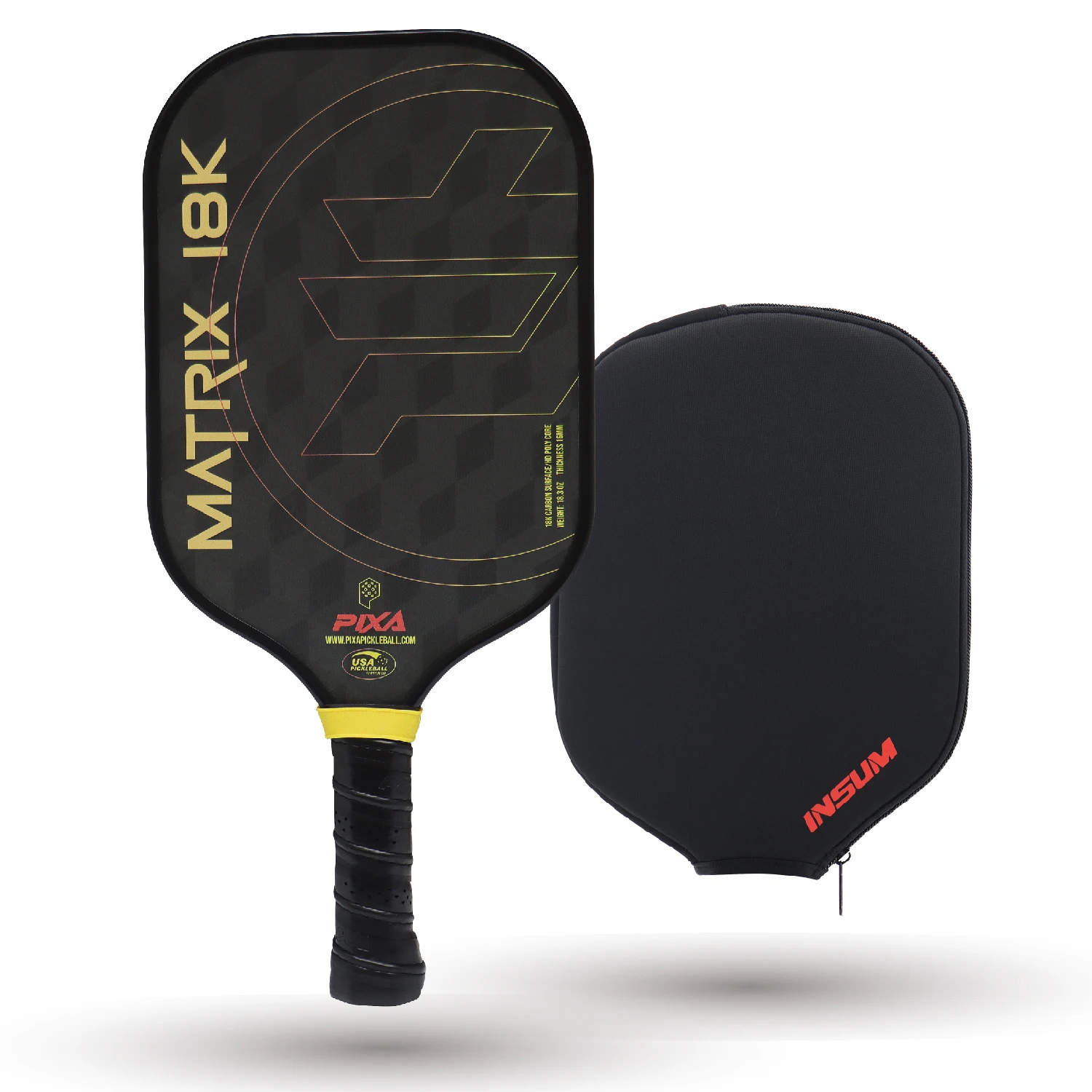 

Pickleball Paddle USAPA Carbon Fiber Pickleball Paddle Carbon Fiber Surface Hybrid Paddle Increased Power & Feel