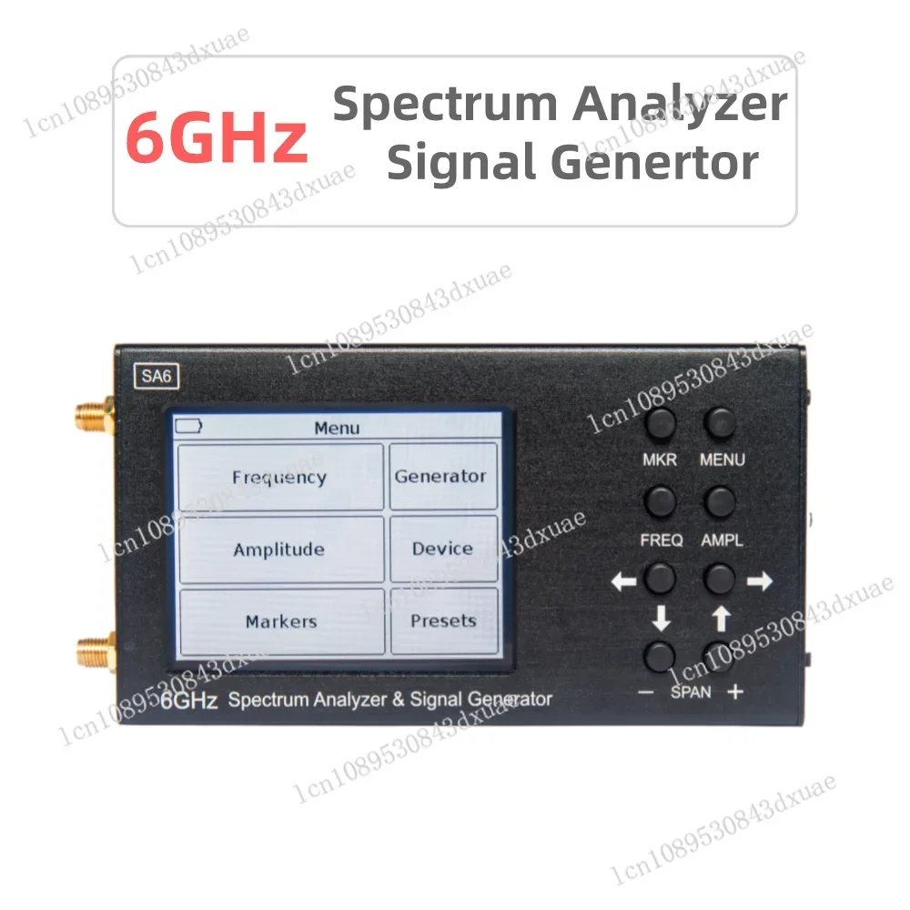 Genertor 3G 4G LTE CDMA DCS GSM GPRS GLONASSNew SA6 6GHz Portable Spectrum Analyzer Signal