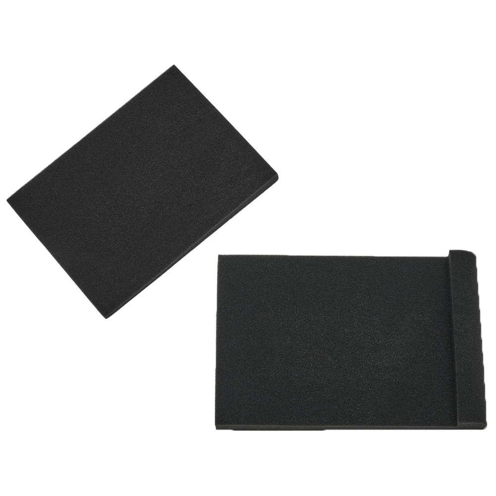 1 Set Acoustic Foam Pads High Density Sponge Black Music Instruments Accessories For 5/6 Inch Speakers 30x20x4.5cm