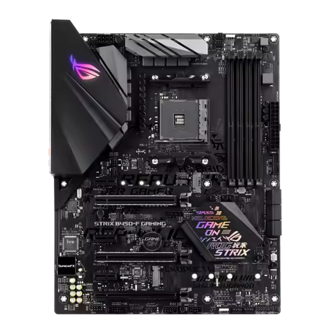 ASUS ROG STRIX B450-F GAMING Motherboard Support AMD 3600X 5600G 5700X 5700x3D 5800x3D CPU DDR4 3200MHz 64GB M.2 PCIe 3.0 ATX