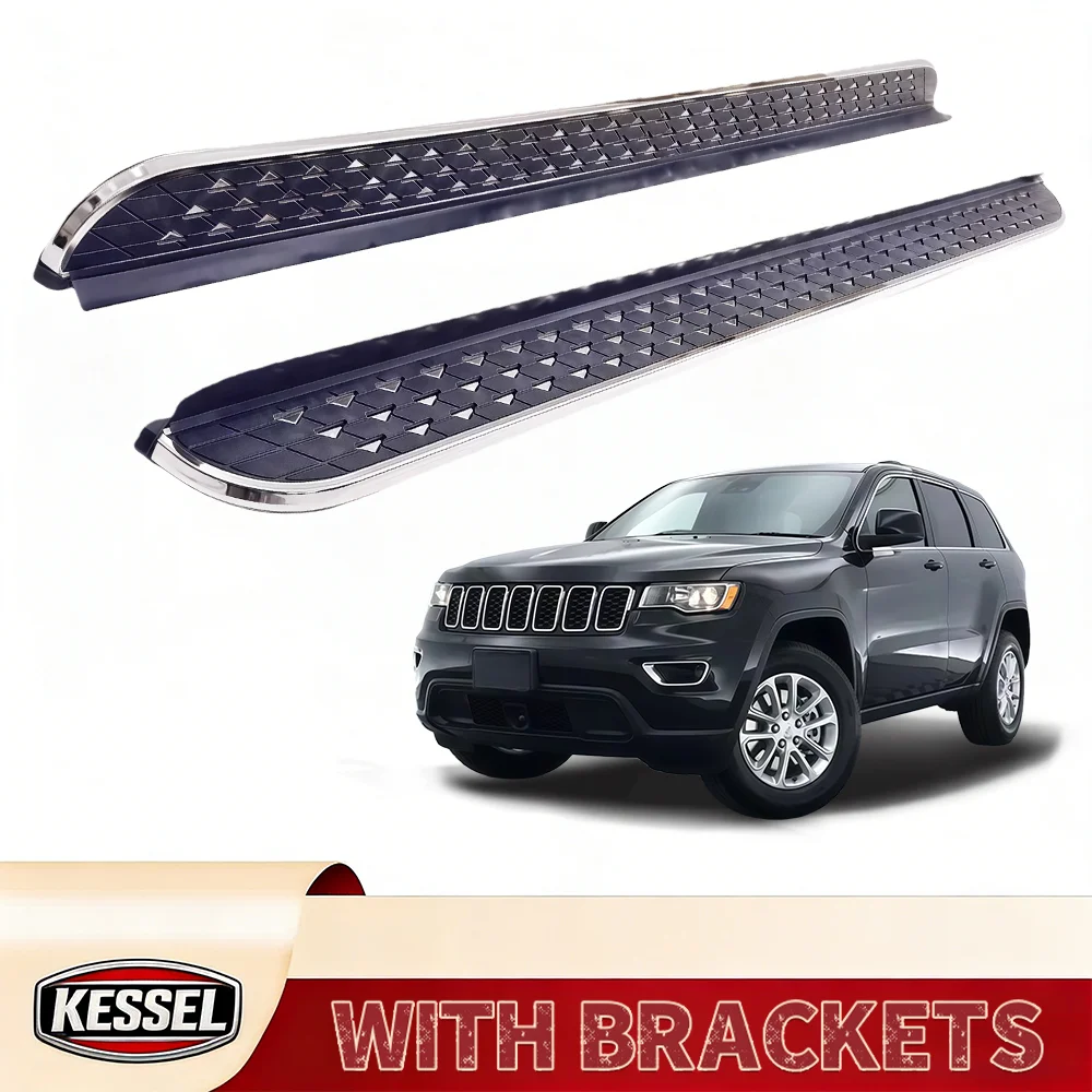 

2 шт. алюминиевые фиксированные подножки (нерф-бары) с кронштейнами для JEEP Grand Cherokee 2011-2022