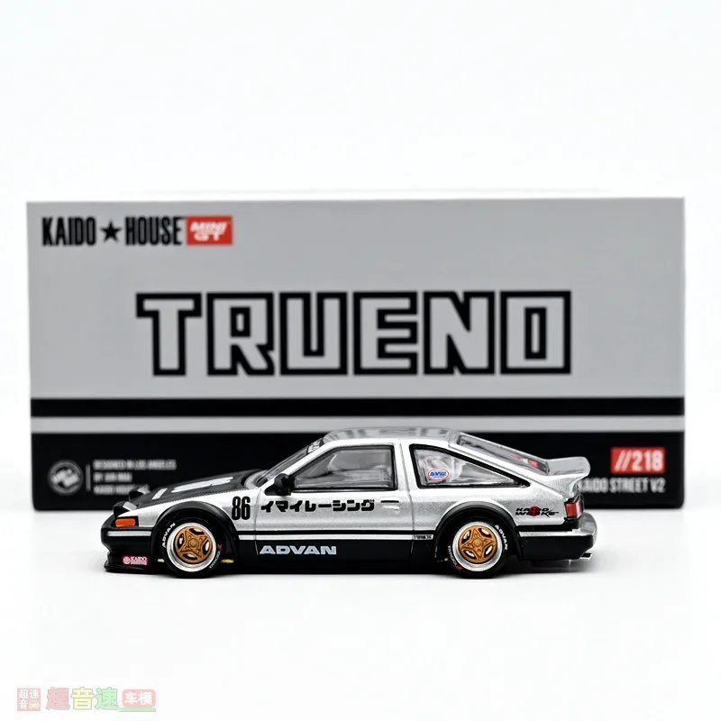Diecast Kaido House MINIGT 1:64 Scale Toyota AE86 Alloy Car Model