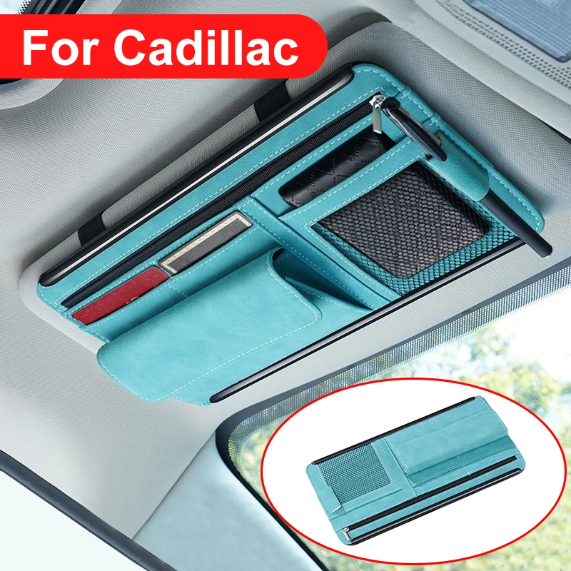 For 2003-2024 Cadillac Universal Sun Visor folder CT4 CT5 CT6 XT4 XT5 XT6 XTS GT4 ATS ELR LYRIQ SRX CTS ETX Interior Accessories