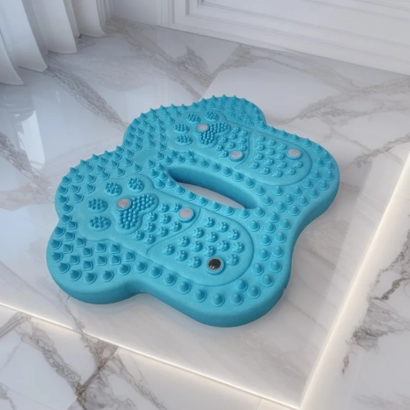 Multi-Function Magnetic Stone Foot Mat, New Non-Slip Inflatable Foot Stepper, Household Acupoint Massager for Foot Care
