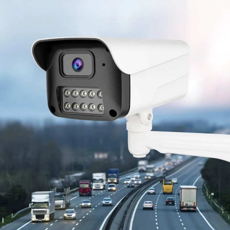 Intelligent recognition camera all-in-one machine, road capture, traffic flow statistics, parking lot camera