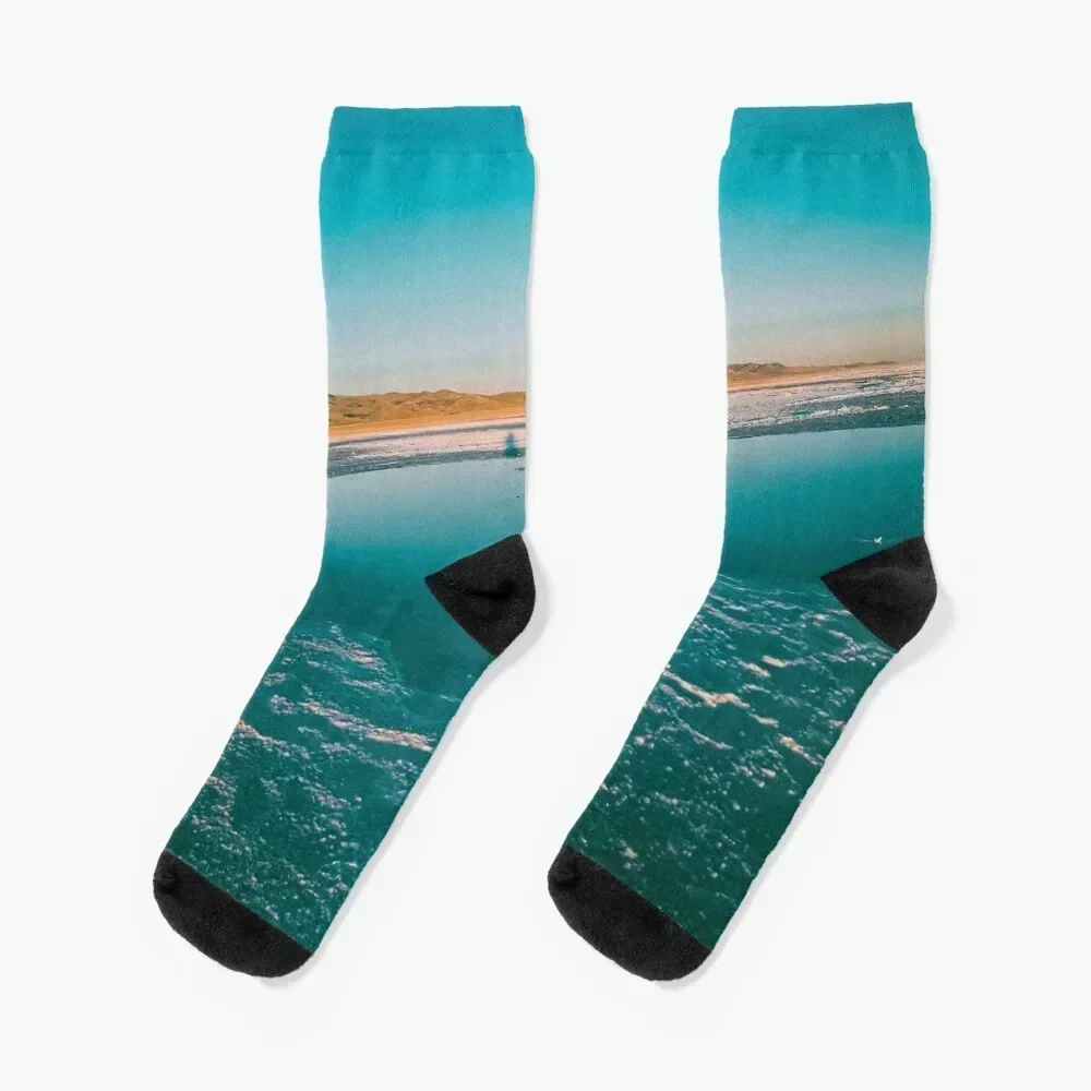 

The Great Salt Lake Socks compression winter thermal Stockings cycling Socks Girl Men's