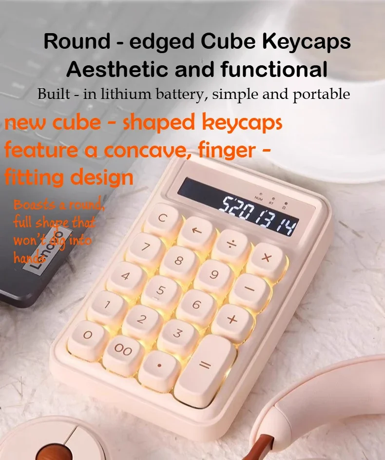 

Dareu Z19 Bluetooth Numpad Мини-клавиатура Беспроводные колпачки для клавиш «два в одном» из ПБТ Три режима 930 мАч Аксессуары для ПК и геймеров Офисные игры Подарок