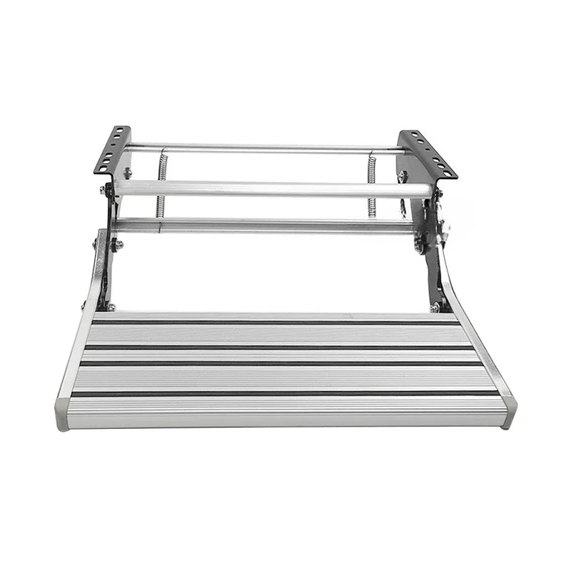 

RV pedal, single-layer step, manual folding step, welcome pedal, RV modification accessories Daquan