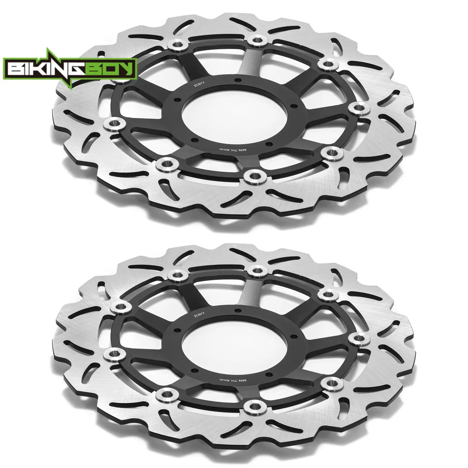 BIKINGBOY Front Brake Discs Rotors Disks For CBR1000RR Firblade 2017 2018 CB 1000 Hornet 2024 2025 NSS 750 Forza 21 22 23 24 25