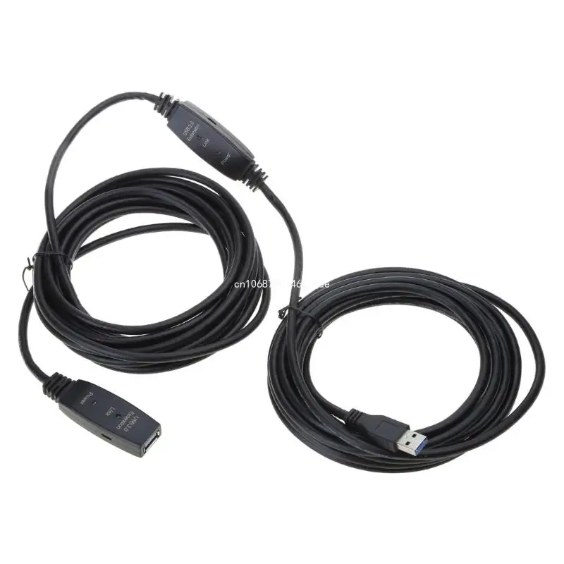 USB3.0 Data Transfer Cable Cord Line A Male to A Female with Regenerators New Dropship