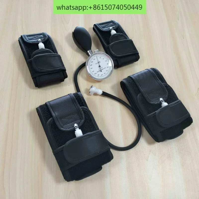 

Blood Flow Restriction Cuff (BFR) Training Therapy Closure Air Cuff with Instrument Panel and Pump for Accurate Pressure CUFF 2