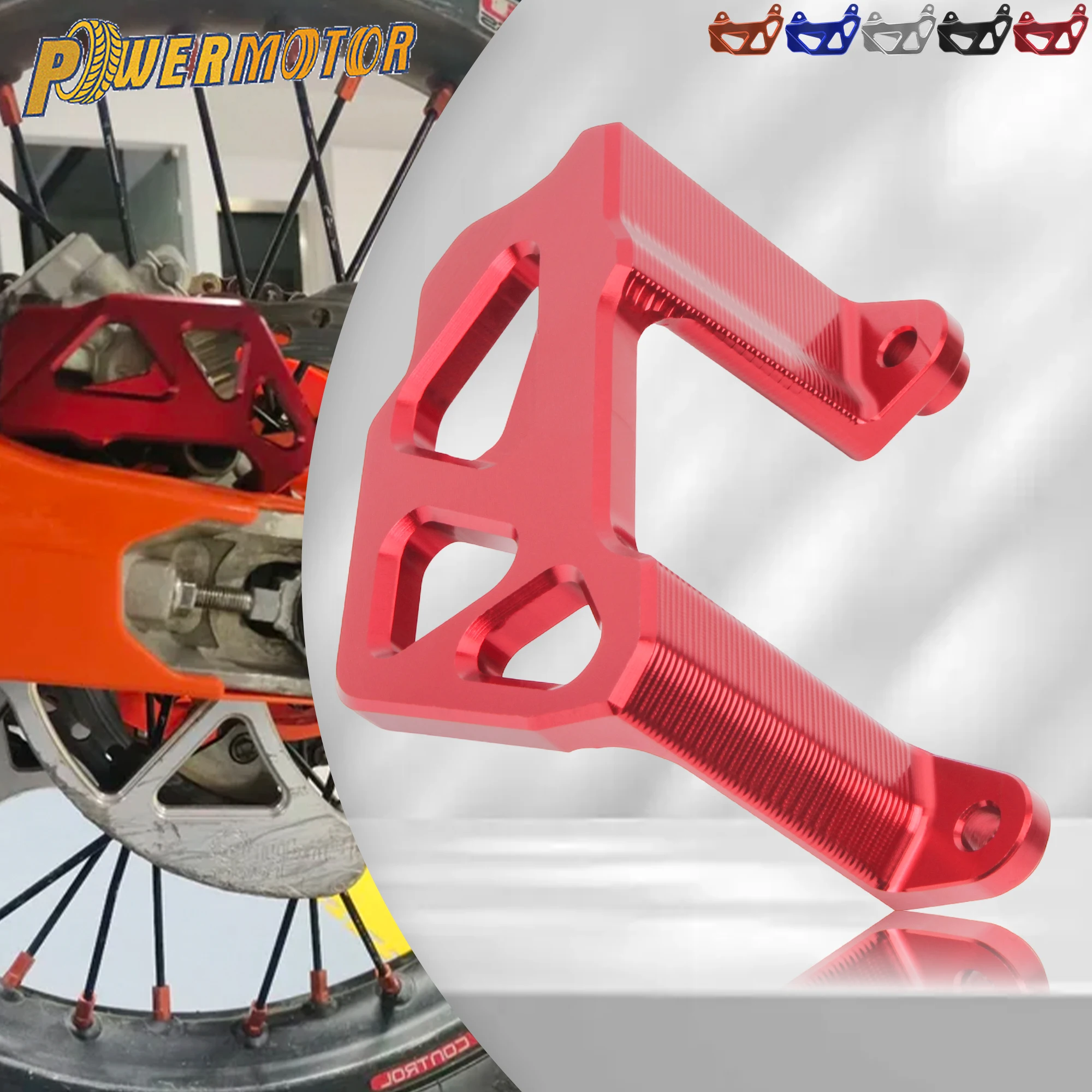 

For KTM EXC EXCF SX SXF XC XCW CNC Rear Caliper Guard Rear Brake Disc Guard Protector Cover For Husqvarna DirtBike Modified Part