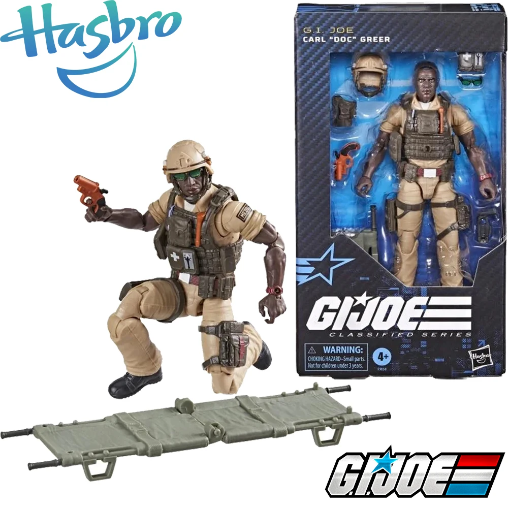 

В наличии Hasbro Original G.I. Серия Joe Classified # 122 Карл "Док" Греческие фигурки, подарки на день рождения, Коллекционная модель игрушки