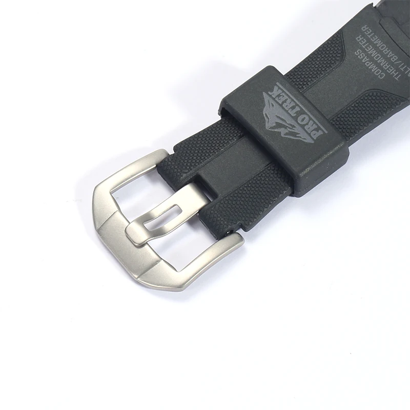 Watch Accessories For Casio PRW1300 PAW1300 PRG110Y Watch Band Men Resin Replacement Strap Sport Waterproof Rubber Bracelet