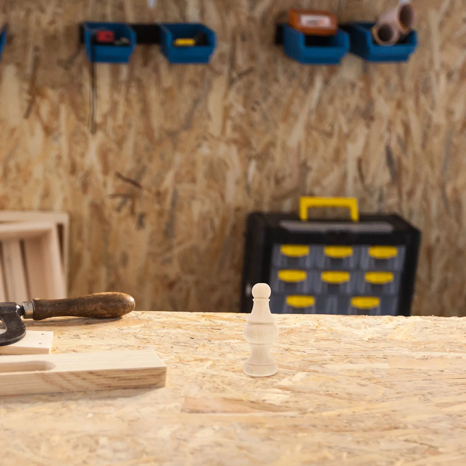 

Unfinished Wood Finials Decorative Wooden Post Finials for Home Decor Bedpost Decorations Curtain Rods Staircase DIY Crafts