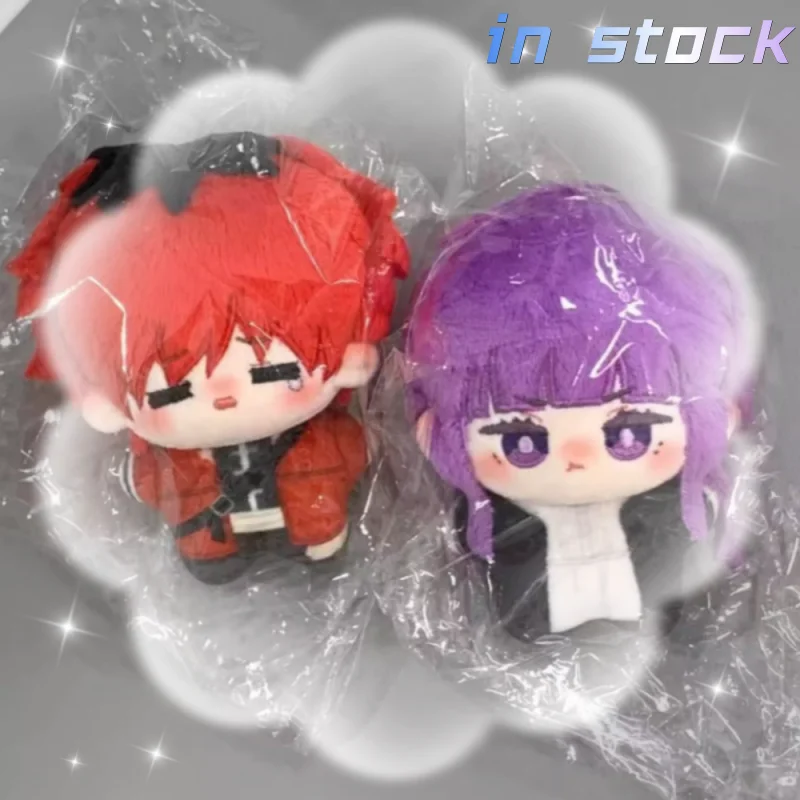 Frieren: Beyond Journey'S End Stark Fern 10cm Cotton Doll Stuffed Toys Plushie Student Pendant Keychain Plush Doll Hallowee Gift