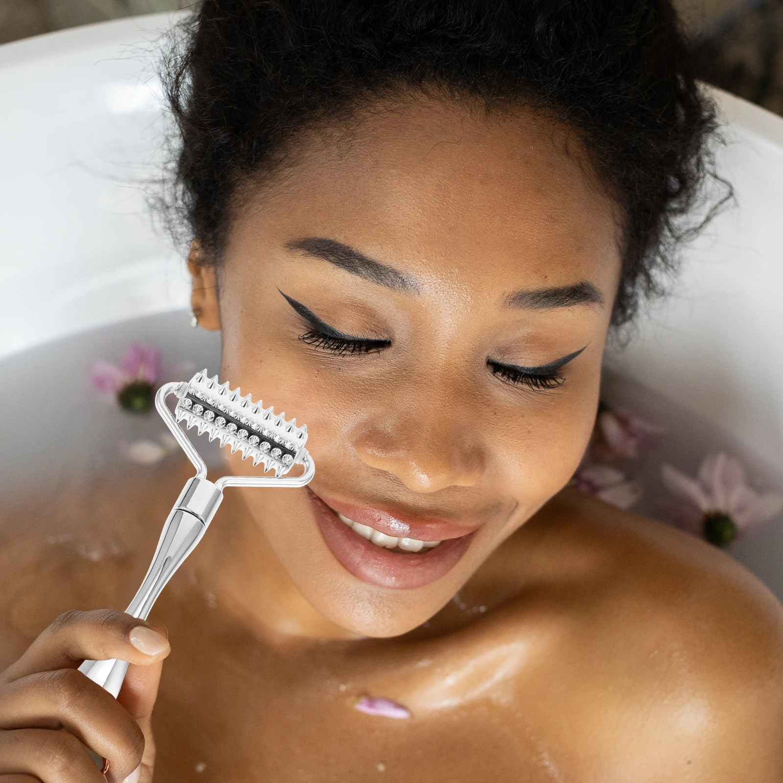 

Roller Eye Cream Stick Massager Applicator Beauty Tool Stainless Steel Woman