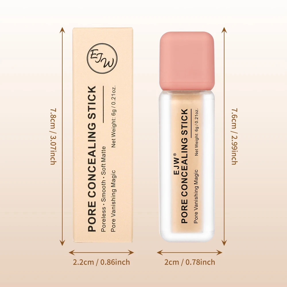 No Pore Blem Primer Base – Pore Primer für Make-up, mattierender Primer für fettige Haut, Pore Eraser für große Poren, leicht